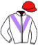 Casaque du jockey de Caramelito