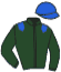 Casaque du jockey de Blue Velvet