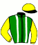 Casaque du jockey de Fuchsia Pierji