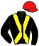 Casaque du jockey de Leontine Cash
