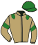 Casaque du jockey de Tinmander