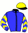 Casaque du jockey de Marisa Du Chatelet