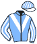 Casaque du jockey de Mistral Blou