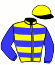 Casaque du jockey de Melusine De Thaix