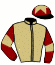 Casaque du jockey de Exclusive Red