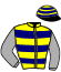 Casaque du jockey de Pulcinello