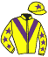 Casaque du jockey de Devil Rose