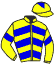 Casaque du jockey de Lady Du Seuil