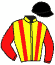 Casaque du jockey de Shiva Flower