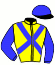 Casaque du jockey de Louange D'Estruval