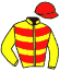 Casaque du jockey de Mascaret Deff