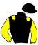 Casaque du jockey de Mon Black Du Livet