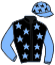 Casaque du jockey de Asif Ali
