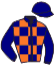 Casaque du jockey de Kakhovka