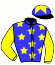 Casaque du jockey de Jackpote D'Anjou