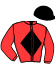 Casaque du jockey de Kapo Rosso