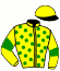 Casaque du jockey de King De L'Ouest