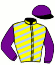 Casaque du jockey de Moonlight Du Rhin