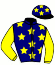Casaque du jockey de Misthos Christal