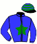Casaque du jockey de Gauloise D'Aurcy