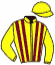 Casaque du jockey de Lavirca Dodville