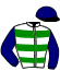 Casaque du jockey de Coltrane