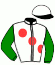 Casaque du jockey de Liberty Amour