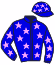 Casaque du jockey de Mlle Clarck