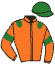 Casaque du jockey de Victoria Secret