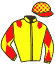 Casaque du jockey de Rue Eble