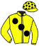 Casaque du jockey de Hankelow