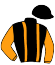 Casaque du jockey de Bella D'Anjou