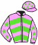Casaque du jockey de Weemagatee