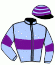 Casaque du jockey de Melusine Du Houley