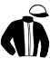 Casaque du jockey de Icare De Jaunoux
