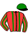 Casaque du jockey de Carqueiranne