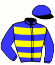 Casaque du jockey de Midi De Gueriniere
