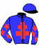 Casaque du jockey de Mozart Dab