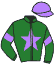 Casaque du jockey de Mistral Des Sables