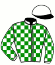 Casaque du jockey de Minos De Vandel
