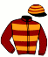 Casaque du jockey de Riski Chope