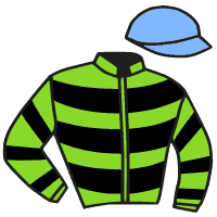 Casaque du jockey de Honneur Du Cebe