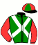Casaque du jockey de Maestro Blanc