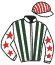 Casaque du jockey de Cortella