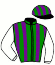Casaque du jockey de Milou De Cazoulene