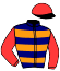 Casaque du jockey de Kiss D'Erevan