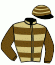 Casaque du jockey de Verti Chop