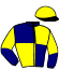 Casaque du jockey de Jango Bleu