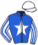 Casaque du jockey de Louisiane Keryvon