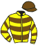 Casaque du jockey de Maya D'Aubriere